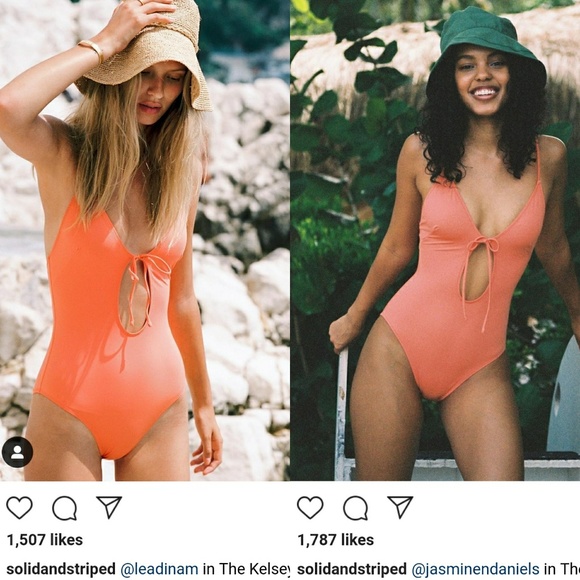 Solid & Striped The Kelsey One Piece Swimsuit XS - Picture 4 of 5